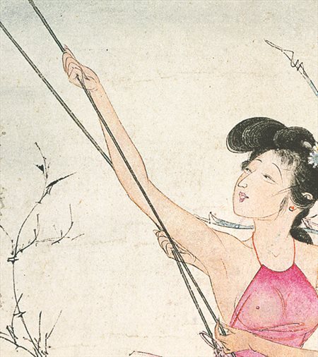 泽普县-胡也佛的仕女画和最知名的金瓶梅秘戏图